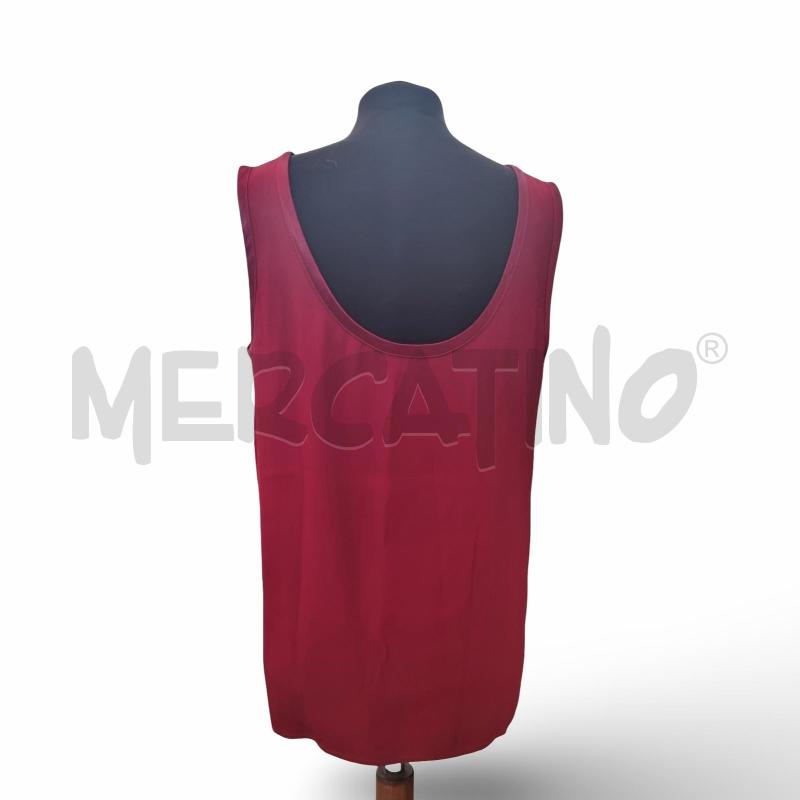 CANOTTA DONNA  YVES SAINT LAURENT ROSSA | Mercatino dell'Usato Osasco 2