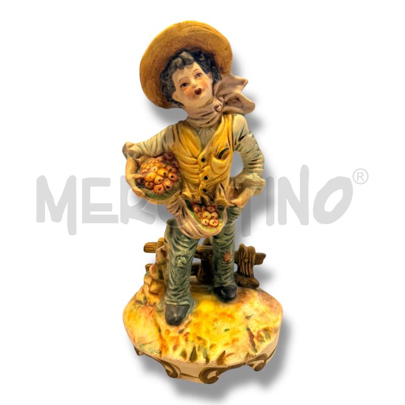 CAPODIMONTE FRUTTIVENDOLO NUMERATO ALTEZZA  30 CM | Mercatino dell'Usato Osasco 1