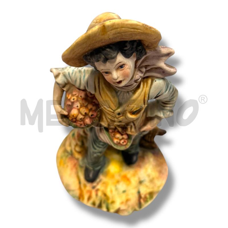 CAPODIMONTE FRUTTIVENDOLO NUMERATO ALTEZZA  30 CM | Mercatino dell'Usato Osasco 2