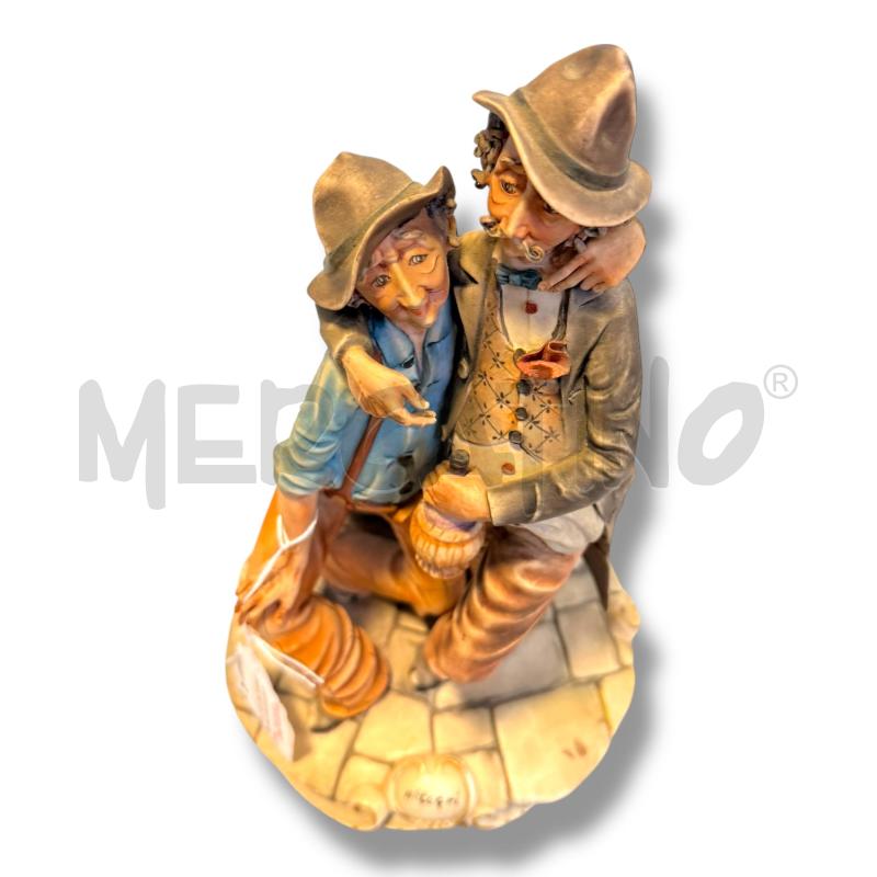 CAPODIMONTE SIGNORI UBRIACHI 30 CM STATUA NUMERATA | Mercatino dell'Usato Osasco 2