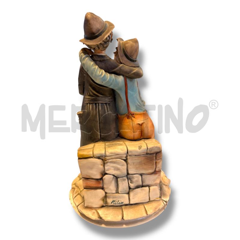 CAPODIMONTE SIGNORI UBRIACHI 30 CM STATUA NUMERATA | Mercatino dell'Usato Osasco 4