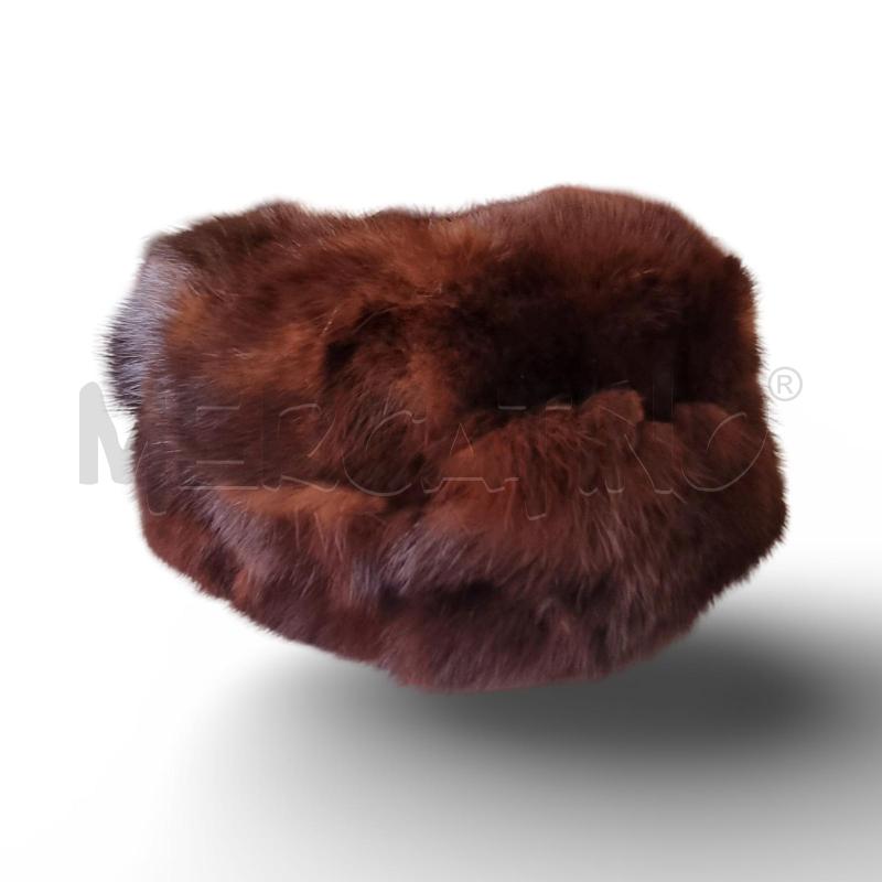 CAPPELLO DONNA VISONE MARRONE  | Mercatino dell'Usato Osasco 1