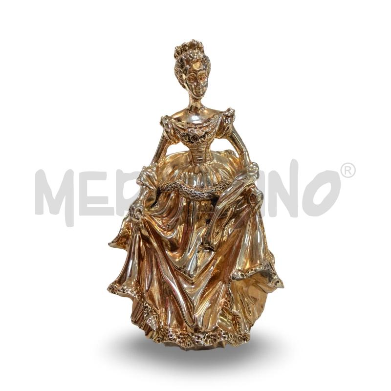 CARILLON DAMINA DELL'800 ALTEZZA 18 CM FUNZIONANTE | Mercatino dell'Usato Osasco 1