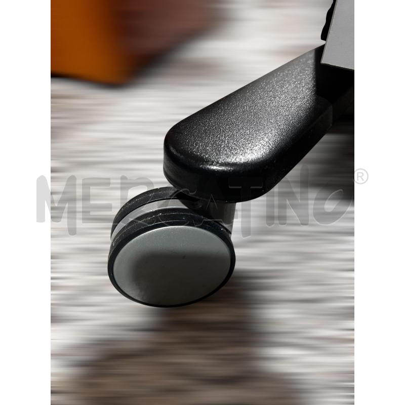 CARRELLO PORTA PC / MONITOR GRIGIO | Mercatino dell'Usato Osasco 5