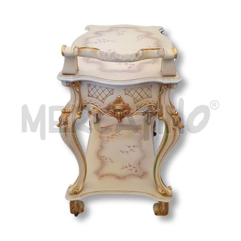 CARRELLO PORTA VIVANDE ANNI '60 STILE BAROCCO VENEZIANO | Mercatino dell'Usato Osasco 2