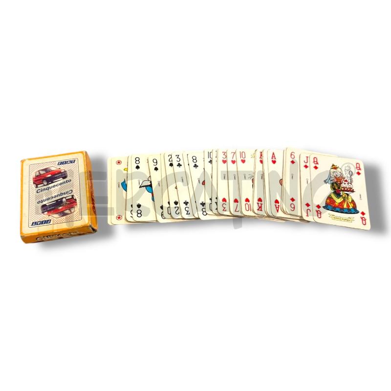 CARTE DA GIOCO MONDIANO TOPOLINO FIAT CINQUECENTO | Mercatino dell'Usato Osasco 1