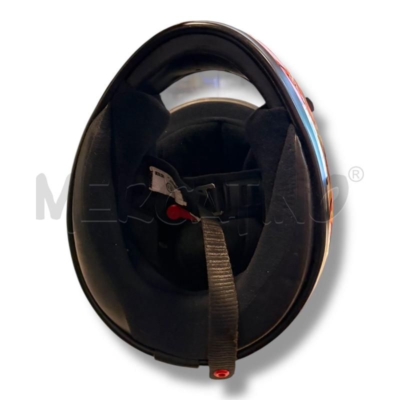 CASCO MOTO SUOMY RACING GEAR FIORI ARANCIONI  | Mercatino dell'Usato Osasco 5