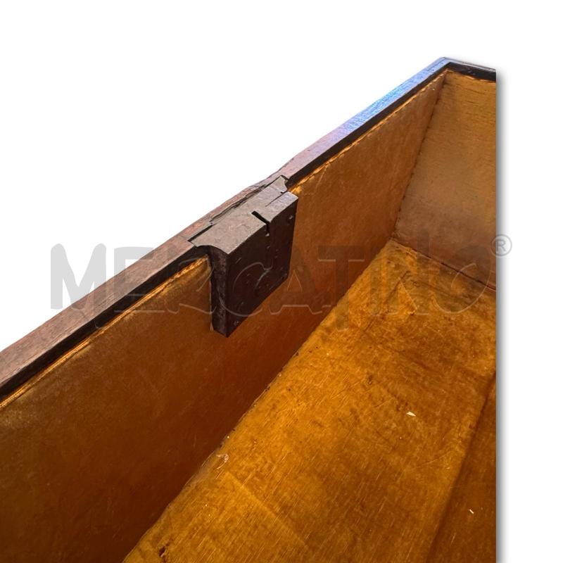 CASSAPANCA DEL 1700 PERFETTA IN NOCE 153X70X80 DI ALTEZZA | Mercatino dell'Usato Osasco 4