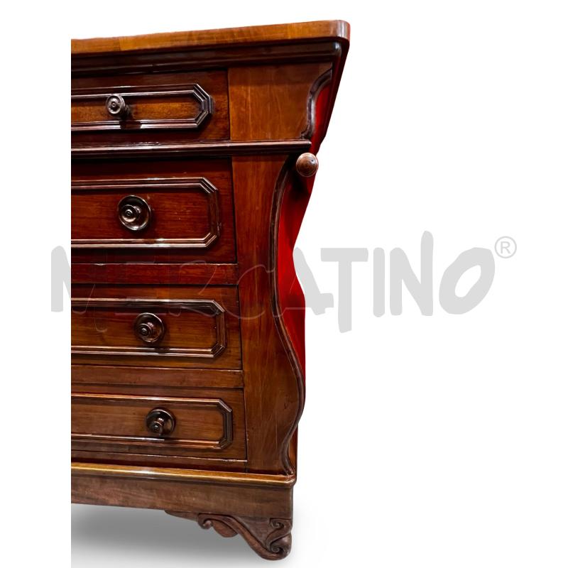 CASSETTIERA CARLO X NOCE 134 57 100 | Mercatino dell'Usato Osasco 5