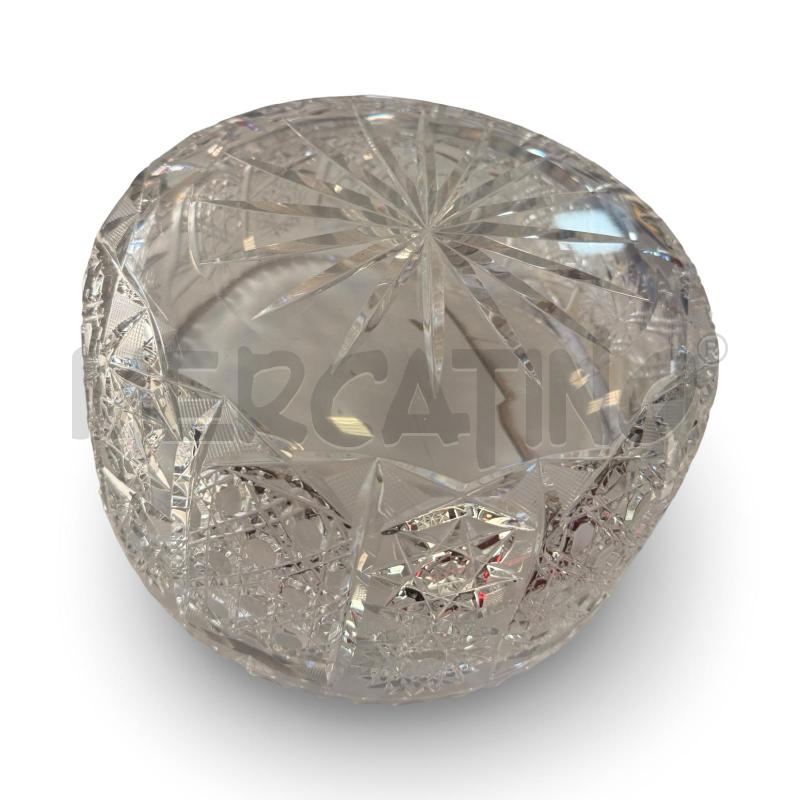 CENTROTAVOLA IN CRISTALLO DIAMETRO 24 CM | Mercatino dell'Usato Osasco 3