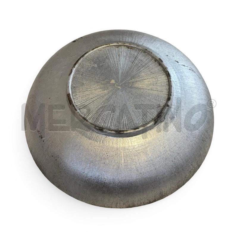 CENTRO TAVOLA CIOTOLA SVASATA DOGALE VENEZIA 30 CM VETRO LAVORATO E FOGLIA D'ARGENTO | Mercatino dell'Usato Osasco 3