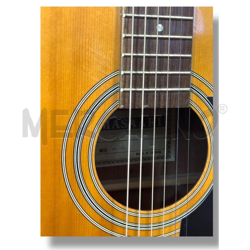 CHITARRA ACUSTICA MASAAKI MOD V-15 | Mercatino dell'Usato Osasco 2