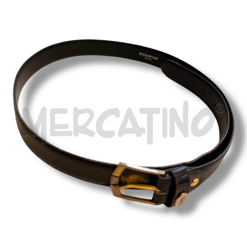 CINTURA DONNA YSL NERO DA REVISIONARE  | Mercatino dell'Usato Osasco 1