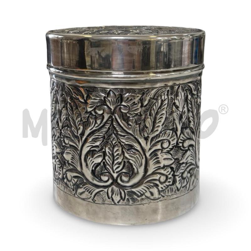 COFANETTO FANI BENITO ANNI 80 COPERCHIO SILVER TONDO | Mercatino dell'Usato Osasco 1