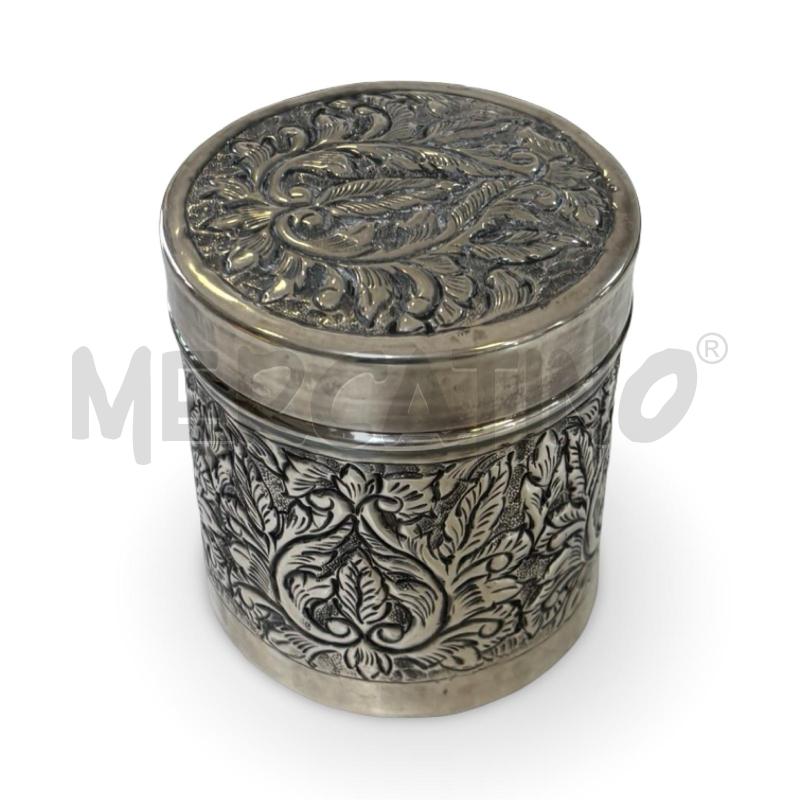 COFANETTO FANI BENITO ANNI 80 COPERCHIO SILVER TONDO | Mercatino dell'Usato Osasco 2