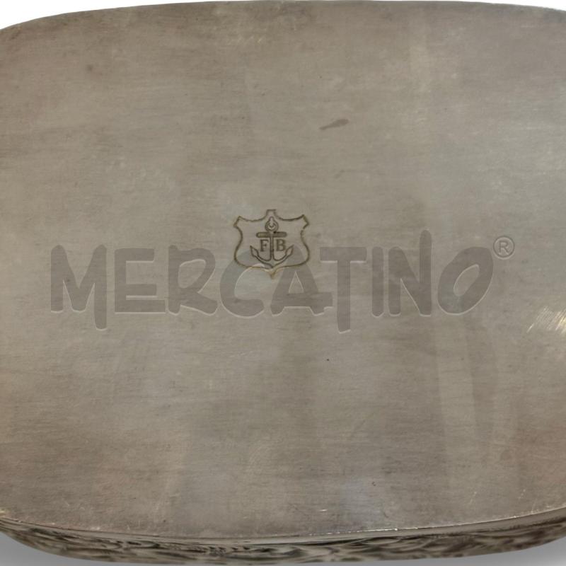 COFANETTO OVALE  SILVER COPERCHIO FANI BENITO ANNI 80 | Mercatino dell'Usato Osasco 4