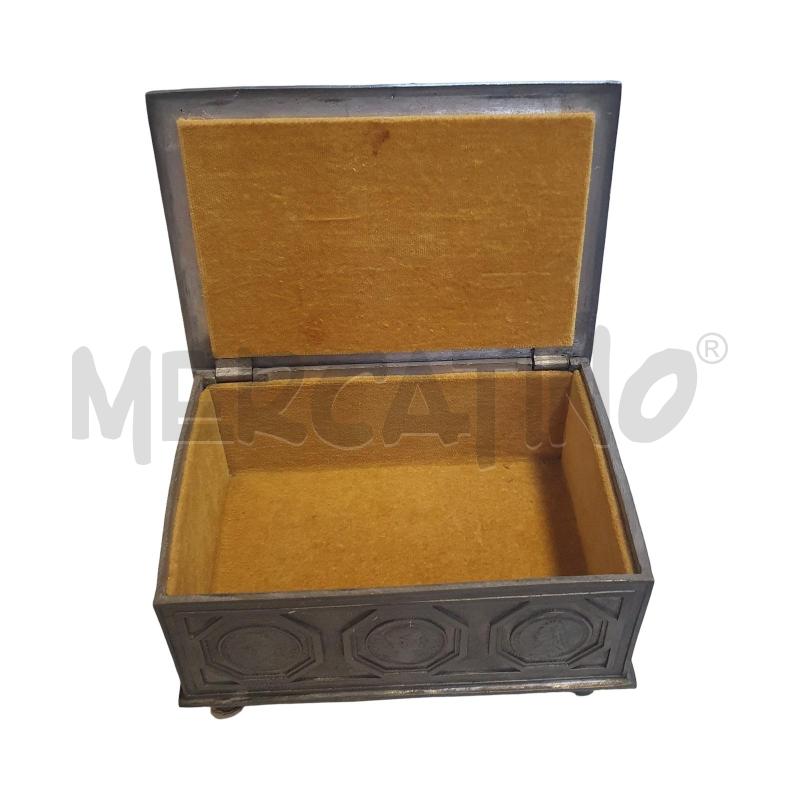 COFANETTO PELTRO 18X13X10 CM | Mercatino dell'Usato Osasco 2