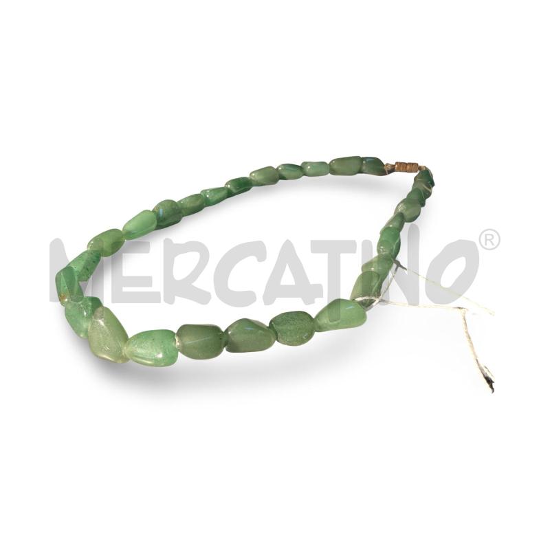 COLLANA AVVENTURINA VERDE | Mercatino dell'Usato Osasco 2