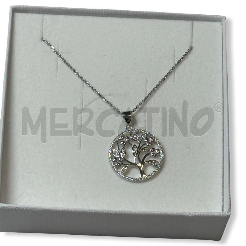 COLLANA DONNA ALBERO DELLA VITA ARG | Mercatino dell'Usato Osasco 2