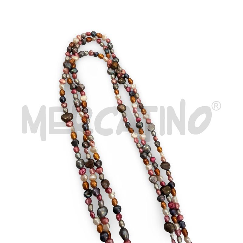 COLLANA PIERLANG PERLINE COLORATE | Mercatino dell'Usato Osasco 2