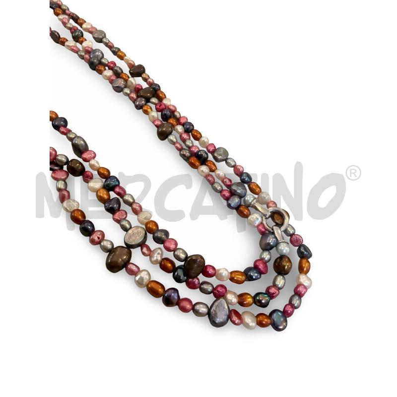 COLLANA PIERLANG PERLINE COLORATE | Mercatino dell'Usato Osasco 3