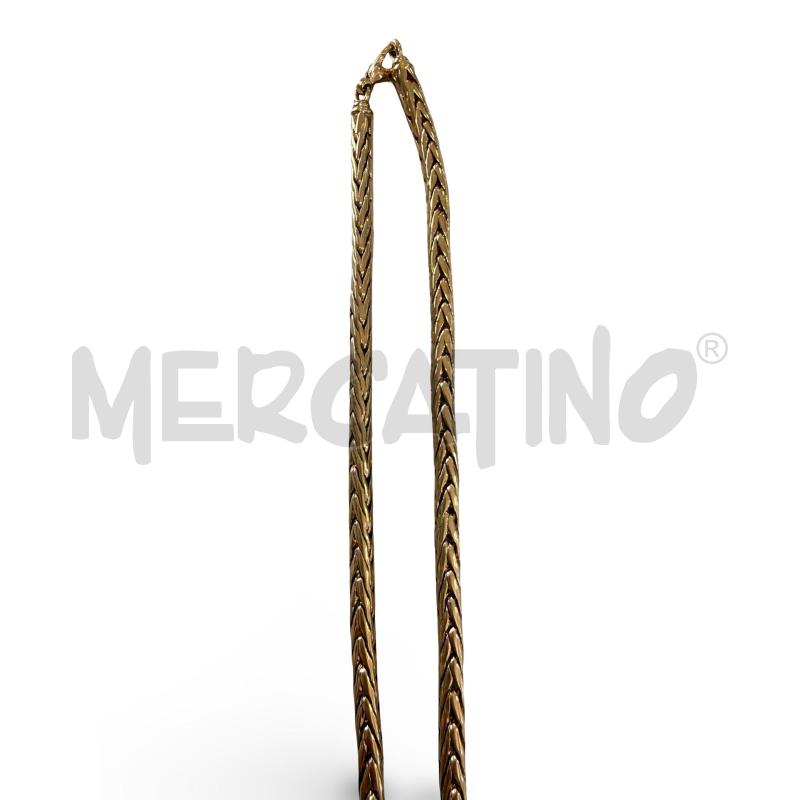 COLLANA PIERLANG SNAKE DORATO PIETRE ACQUAMARINA | Mercatino dell'Usato Osasco 3