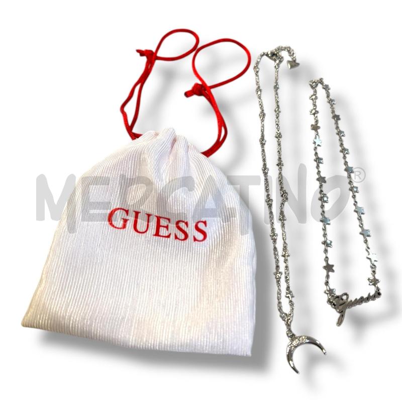 COLLANA PZ.2 GUESS STELLA E LUNA  | Mercatino dell'Usato Osasco 1
