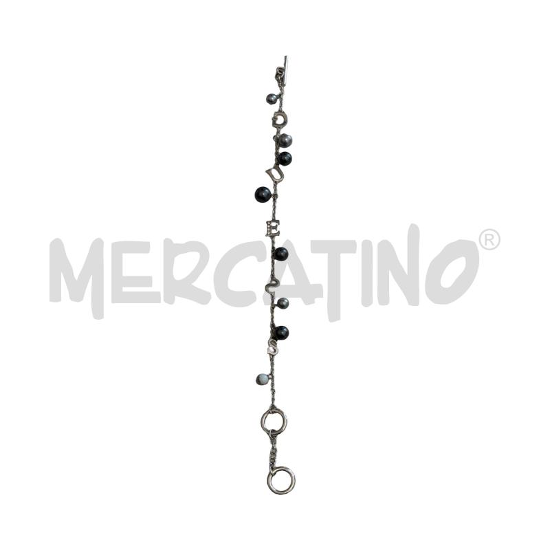 COLLANA + BRACCIALE GESS YOUNG CONTRAST 2014 CON PERLINE GRIGIE  | Mercatino dell'Usato Osasco 4