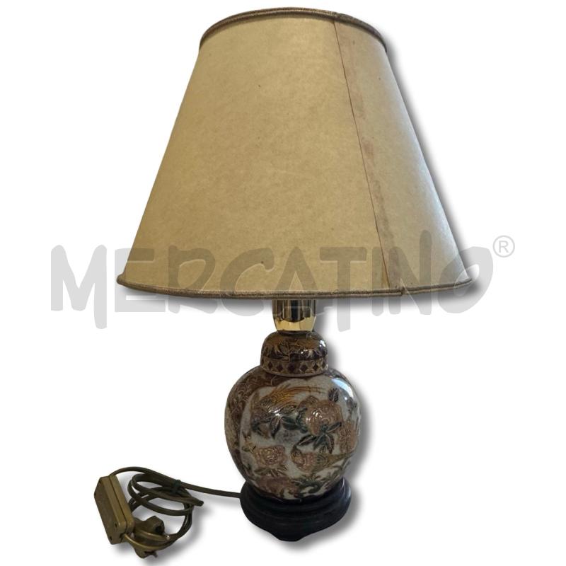 COLLEZIONE 3 LAMPADE CINESI STILE SATSUMA ANNI 70 | Mercatino dell'Usato Osasco 3