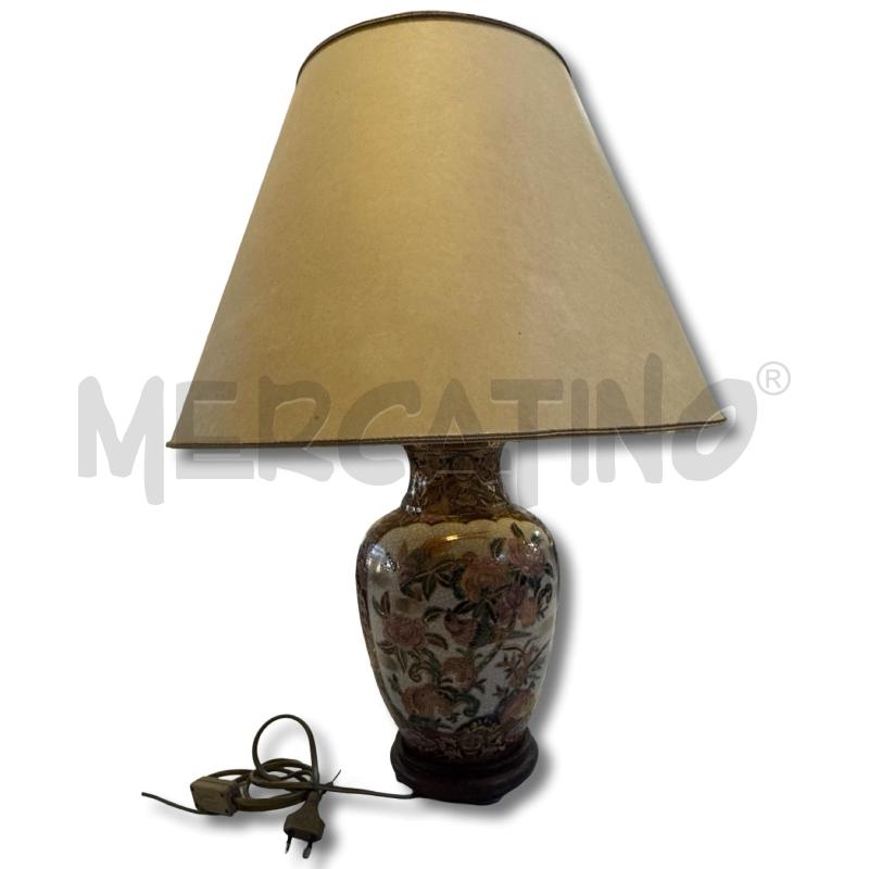 COLLEZIONE 3 LAMPADE CINESI STILE SATSUMA ANNI 70 | Mercatino dell'Usato Osasco 5
