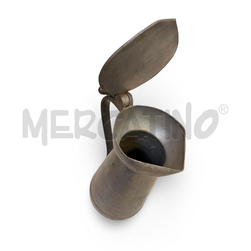 COLLEZIONE ANNI 50 PZ 5 CARAFFE PELTRO GRAD. FRANCIA  H MAX 24 CM | Mercatino dell'Usato Osasco 3