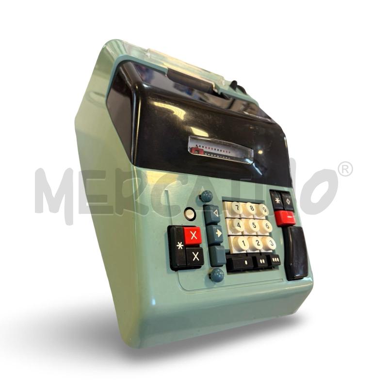 COLLEZIONE CALCOLATRICE ELETTROMECCANICA MULTISUMMA 22 VERDE CON CAVO VISTA E PIACIUTA | Mercatino dell'Usato Osasco 2