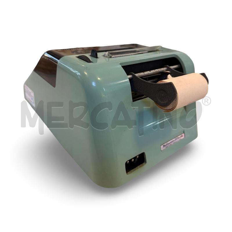 COLLEZIONE CALCOLATRICE ELETTROMECCANICA MULTISUMMA 22 VERDE CON CAVO VISTA E PIACIUTA | Mercatino dell'Usato Osasco 3