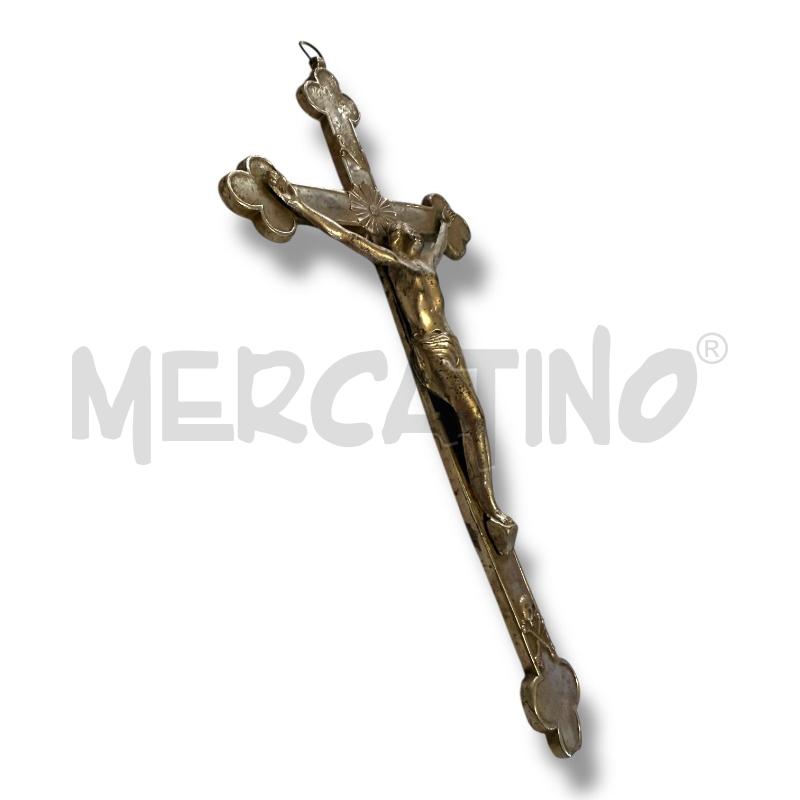 COLLEZIONE CROCIFISSO DEVOZIONALE FINE 800 METALLO 25 CM  | Mercatino dell'Usato Osasco 2