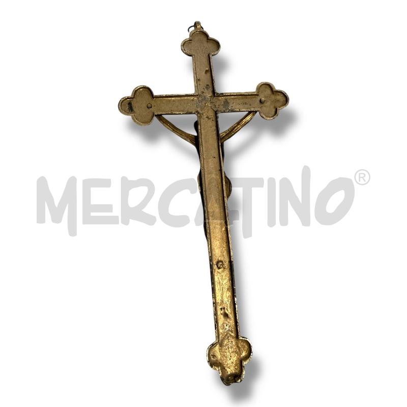COLLEZIONE CROCIFISSO DEVOZIONALE FINE 800 METALLO 25 CM  | Mercatino dell'Usato Osasco 3