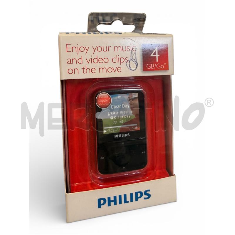 COLLEZIONE LETTORE MP3 PHILIPS NUOVO MAI USATO  | Mercatino dell'Usato Osasco 1