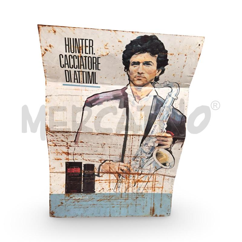 COLLEZIONE MEMORABILIA  PUBBLICITÀ METALLO CON RUGGINE 70X100 HATKINSON | Mercatino dell'Usato Osasco 1