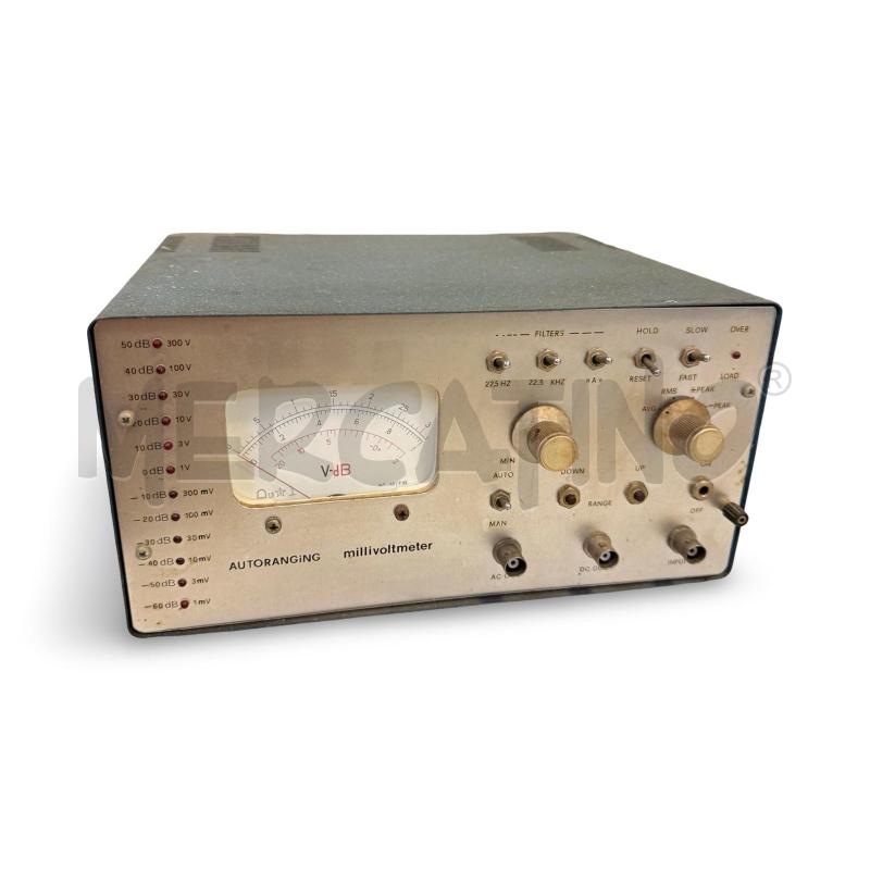 COLLEZIONE MILLIVOLTMETER AUTORANGING FUNZIONANTE 26X20X14 | Mercatino dell'Usato Osasco 1