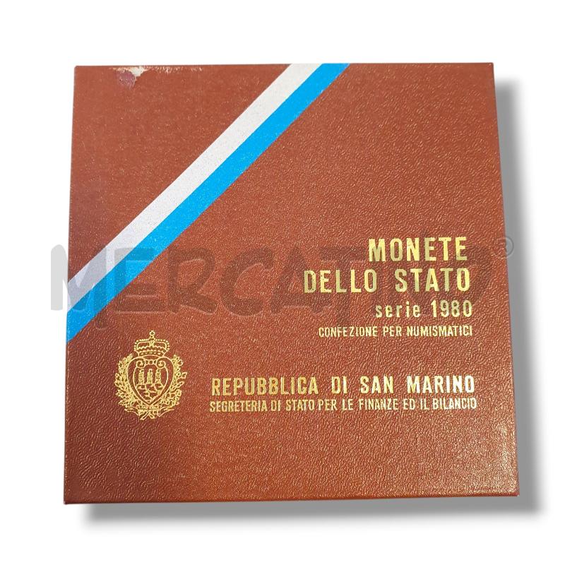 COLLEZIONE MONETE DELLO STATO 1980 REPUBBLICA DI SAN MARINO | Mercatino dell'Usato Osasco 1