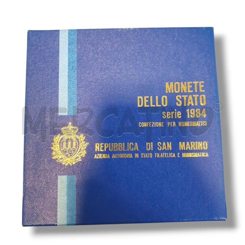 COLLEZIONE MONETE DELLO STATO 1984 REPUBBLICA DI SAN MARINO | Mercatino dell'Usato Osasco 1