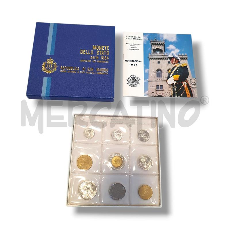 COLLEZIONE MONETE DELLO STATO 1984 REPUBBLICA DI SAN MARINO | Mercatino dell'Usato Osasco 2