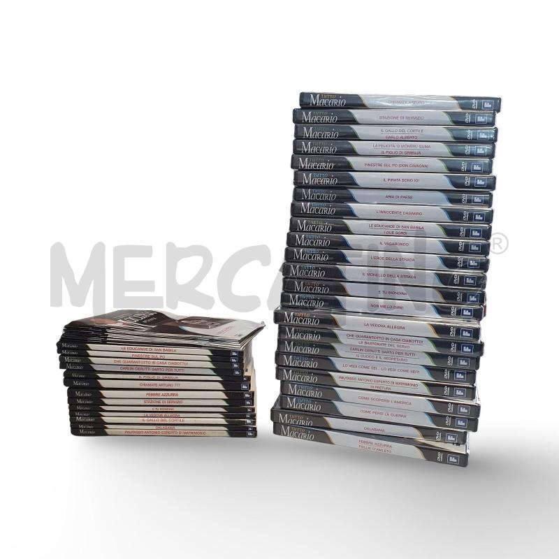 COLLEZIONE PZ 23 DVD TUTTO MACARIO  | Mercatino dell'Usato Osasco 1