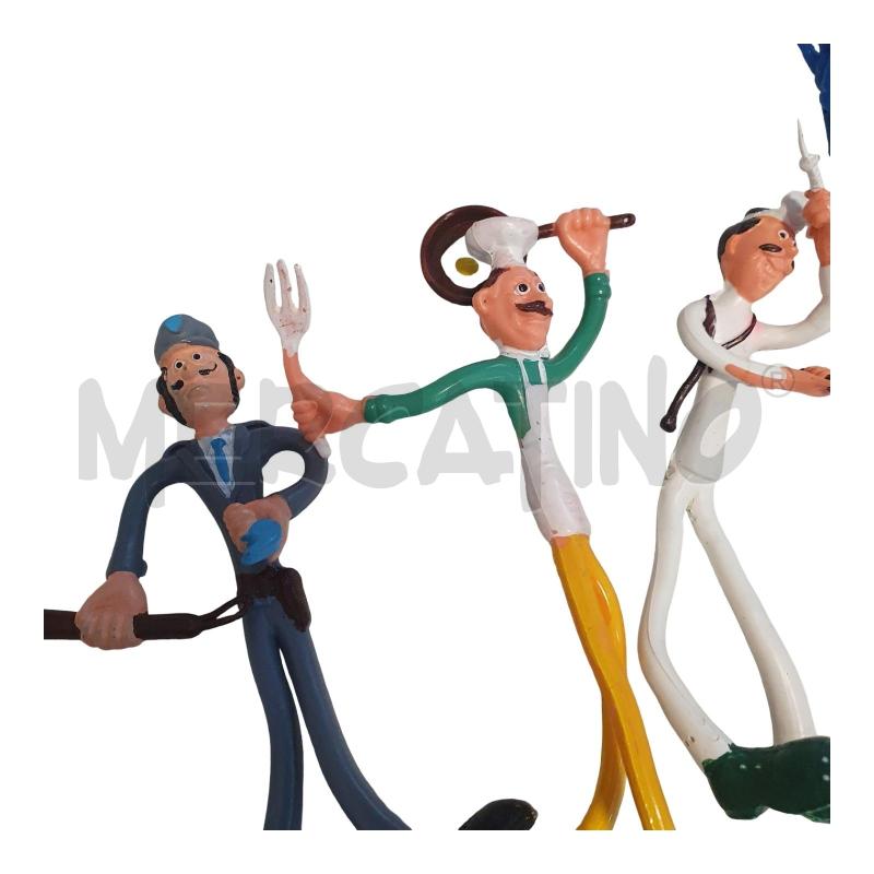 COLLEZIONE PZ 5 PERSONAGGI BENDY ANNI 70  | Mercatino dell'Usato Osasco 2