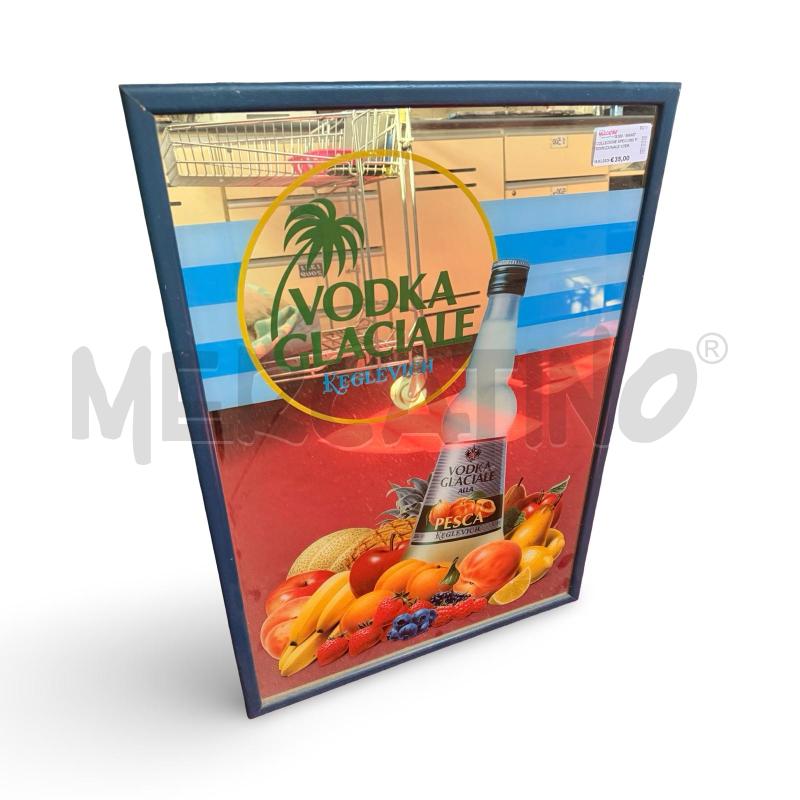 COLLEZIONE SPECCHIO PROMOZIONALE VODKA GLACIALE KEGLEVICH 73X53 | Mercatino dell'Usato Osasco 2