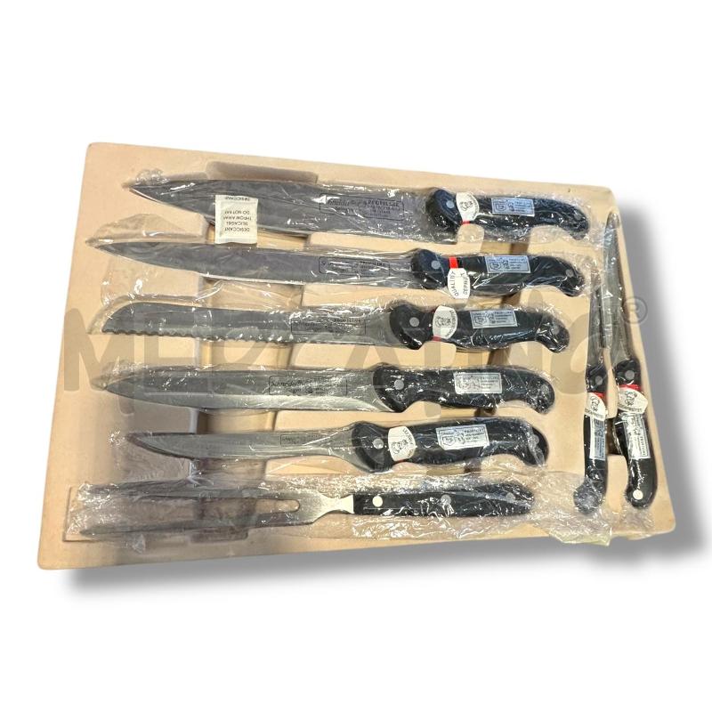 COLTELLI PZ. 24 VALIGETTA SCHNIDER COLTELLI FORCHETTE ACCETTA  | Mercatino dell'Usato Osasco 3