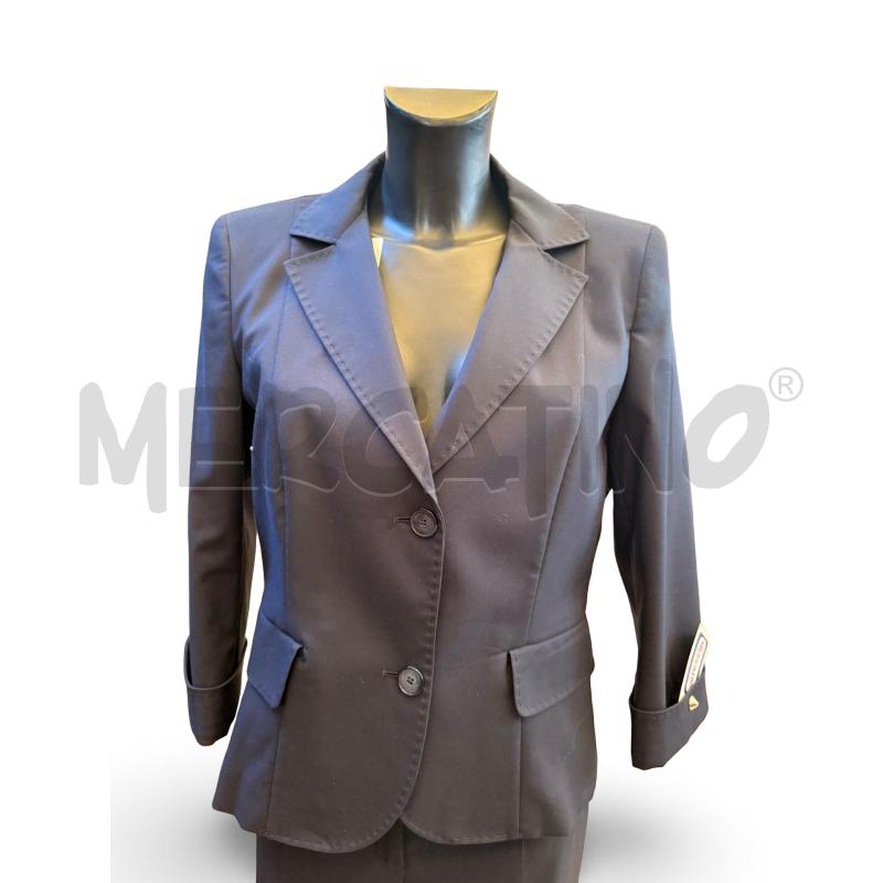 COMPLETO DONNA DIANA GALLESI COTONE GIACCA E PANTALONE BLU | Mercatino dell'Usato Osasco 4