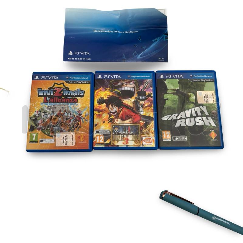 CONSOLLE PS VITA + GIOCO INVIZIMALS + ONE PIECE+GRAVITY RUSH | Mercatino dell'Usato Osasco 4