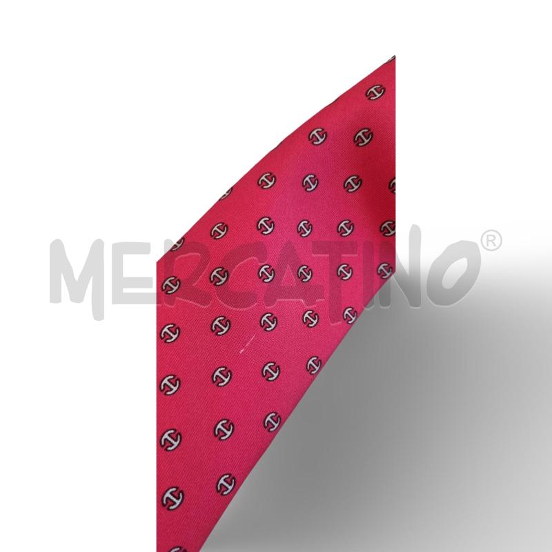 CRAVATTA HERMES PARIS ROSSO SETA CODICE 7029 TA | Mercatino dell'Usato Osasco 3