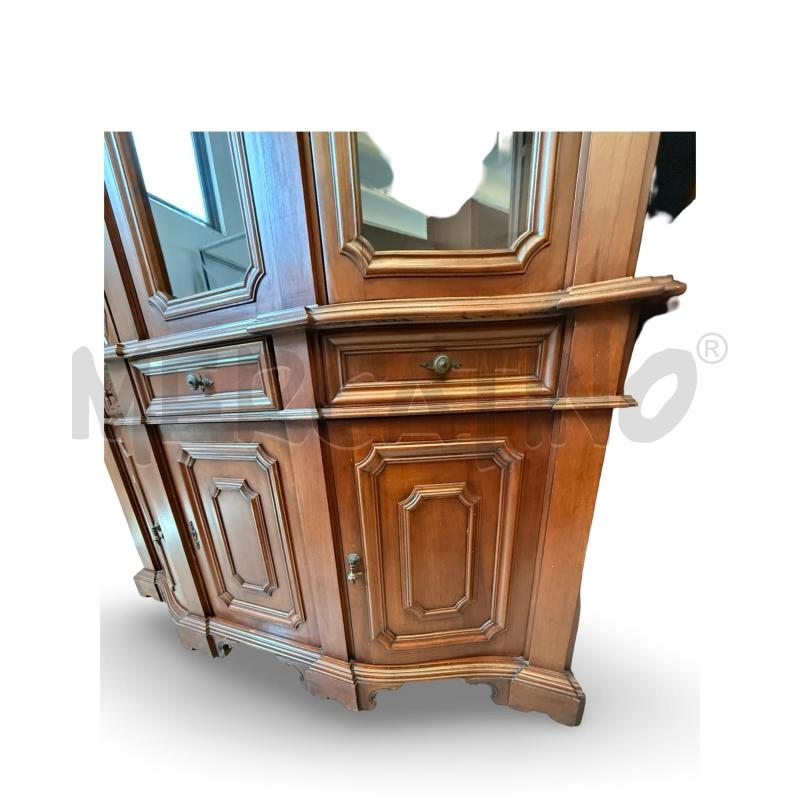 CREDENZA IN LEGNO CON ANTE IN VETRO | Mercatino dell'Usato Osasco 4