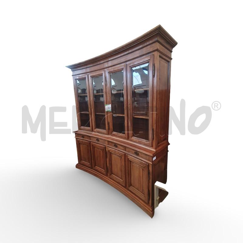 CREDENZA IN NOCE CON ANTE VETRO | Mercatino dell'Usato Osasco 1